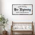 New Home Sign