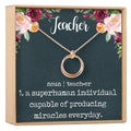 Teacher Necklace, Multiple Styles