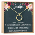 Teacher Necklace, Multiple Styles