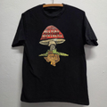 Allman Brothers Down In Texas '71 Vintage Black T-Shirt