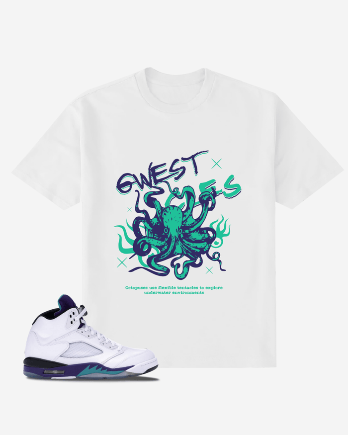 G West Tentacles Oversized T-Shirt Mens