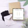 Thank You Earrings
