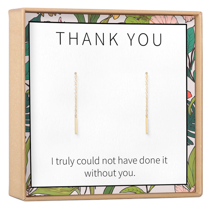 Thank You Earrings