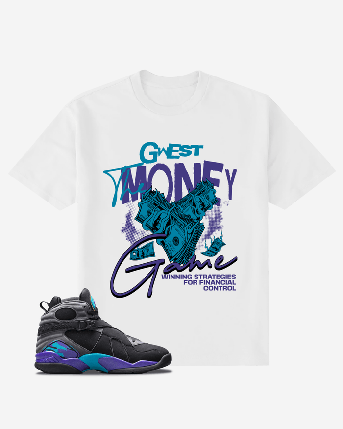 G West The Money Game Oversized T-Shirt Mens