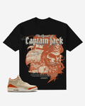 G West The Secret of Captain Jack Oversized T-Shirt Mens