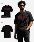 G West Thorns Gothic Men's Oversized T-Shirt
