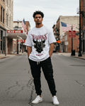 G West Thorns Gothic Men's Oversized T-Shirt