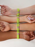 Budhagirl Three Kings All Weather Bangles® (AWB®) - Wasabi