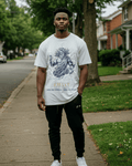 G West Thunderous Men's Oversized T-Shirt