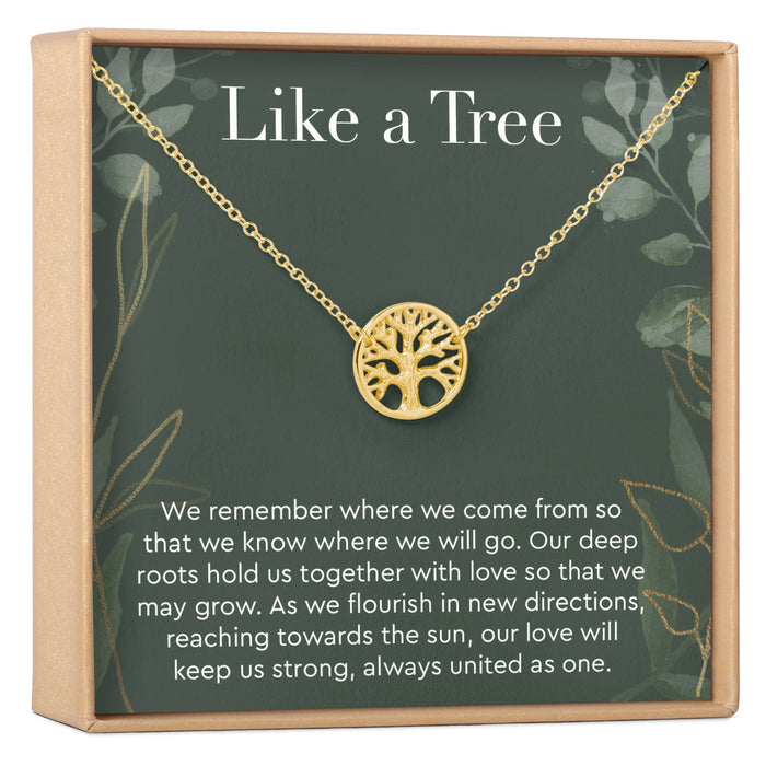 Tree Necklace Gift