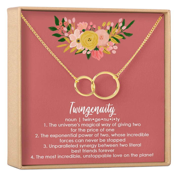 Twin Sister Gift Necklace