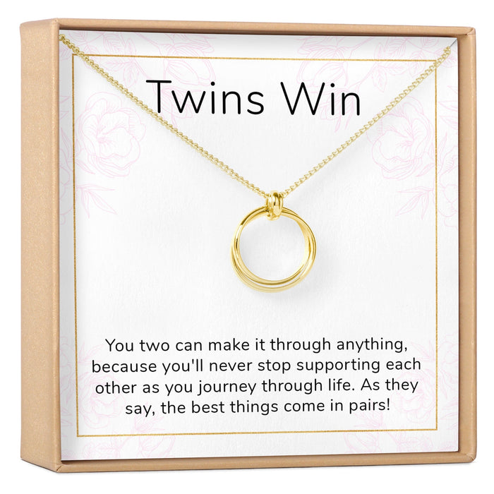 Twin Sister Gift Necklace