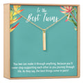 Twin Sister Gift Necklace