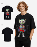 G West Ugly Xmas Queen Oversized T-shirt Mens