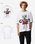 G West Ugly Xmas Queen Oversized T-shirt Mens
