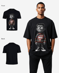 G West Ugly Xmas Zombie Oversized T Shirt Mens