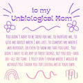 Unbiological Mom  Gift Box Set