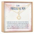 Unbiological Mom Sun and Moon Pendants Necklace Set