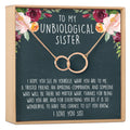 Unbiological Sister Double Circles Necklace