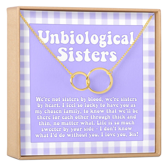 Unbiological Sisters Necklace, Multiple Styles