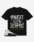 G West Under Sea of Fire Oversized T-Shirt Mens