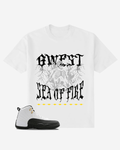 G West Under Sea of Fire Oversized T-Shirt Mens