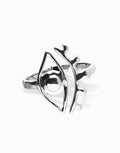 Uno de 50 Bangle bracelet with a striking central eye
