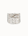 Uno de 50 Bangle bracelet with multiple nail heads