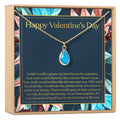 Valentine's Day Gemstone Necklace