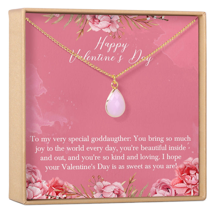 Valentine's Day Gift for Goddaughter Necklace