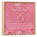 Valentine's Day Gift for Godmother Necklace