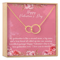 Valentine's Day Gift for Godmother Necklace