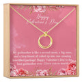 Valentine's Day Gift for Godmother Necklace