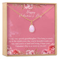 Valentine's Day Gift for Granddaughter Necklace