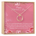 Valentine's Day Gift for Granddaughter Necklace