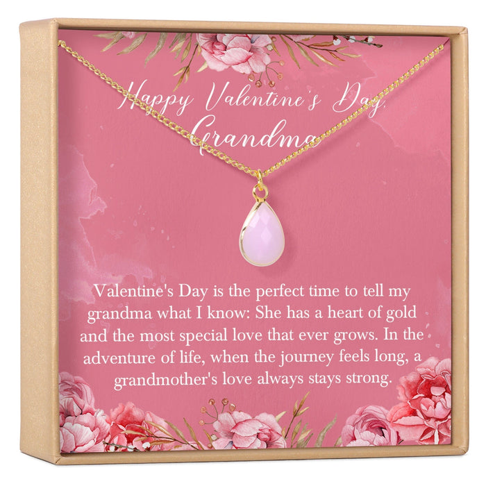 Valentine's Day Gift for Grandma Necklace