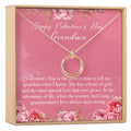 Valentine's Day Gift for Grandma Necklace