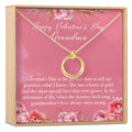 Valentine's Day Gift for Grandma Necklace