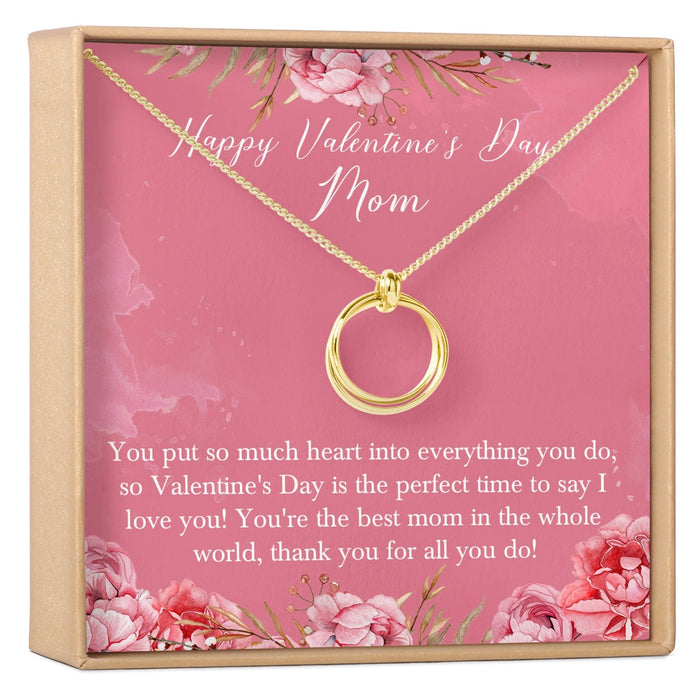 Valentine's Day Gift for Mom Necklace