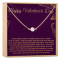 Valentine's Day Pearl Necklace