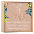 Virgo Zodiac Gift Necklace, Multiple Styles