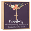 Volunteer Appreciation Necklace, Multiple Styles