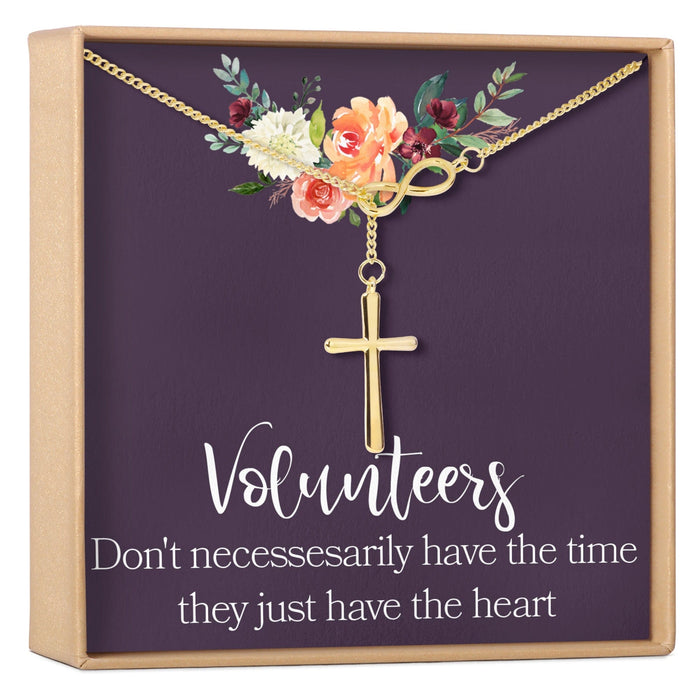 Volunteer Appreciation Necklace, Multiple Styles