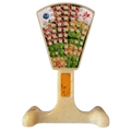 Waffle Tower Nylon Chew & Enrichment Toy | 2-in-1 for Aggressive Chewers | SodaPup