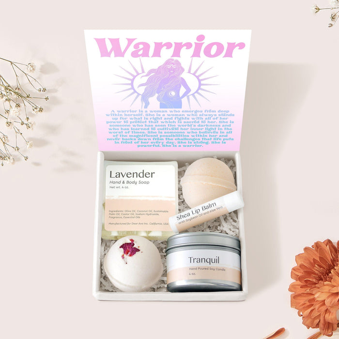Warrior Compass Necklace Gift Box Set