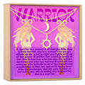 Warrior Sun and Moon Pendants Necklace Set