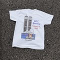 1993 'World Trade Centre' Carpark Bomb Vintage Washed White Tee