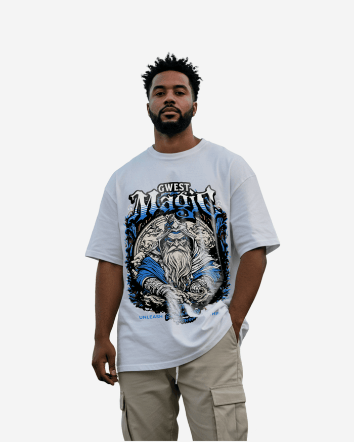 G-West Whispers Of Magic Men's Oversized T-Shirt