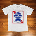 Magic the Gathering Pabst Parody White Tee