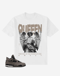 G West Winged Queen Oversized T-Shirt Mens
